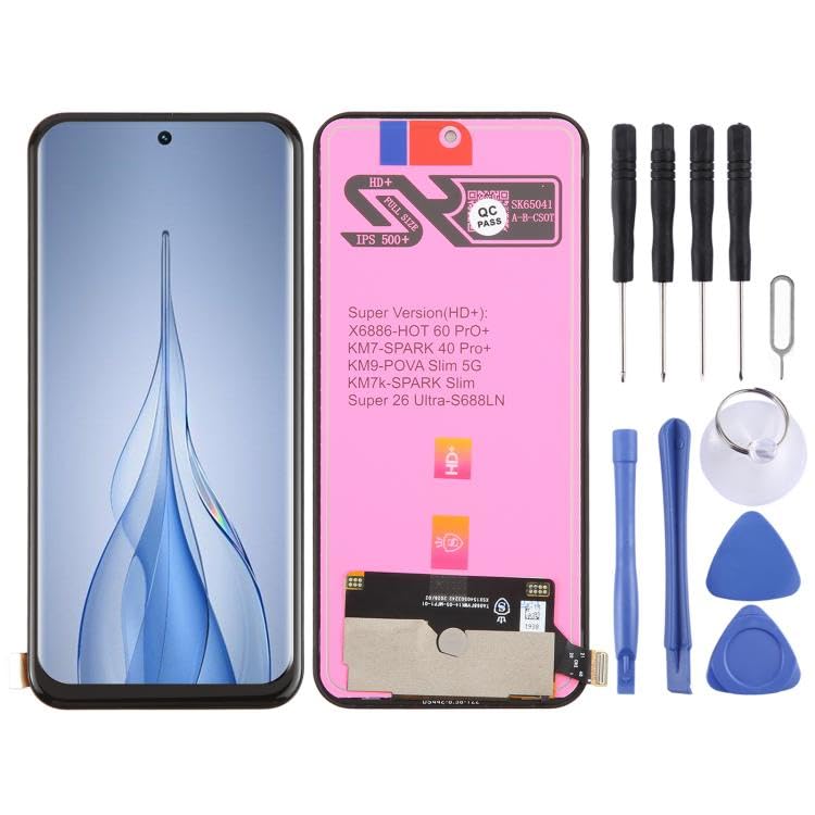 Écran LCD pour Tecno Spark Slim KM7k dalle tactile bloc de réparation complet