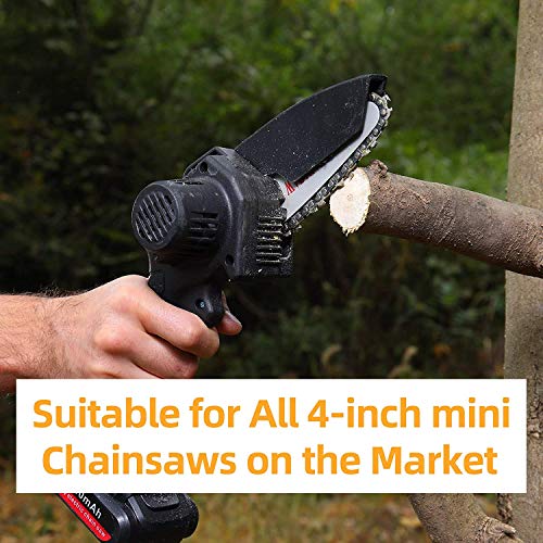 4 Inch Mini Chainsaw Chain , Chainsaw Blade for 4 Inch Mini Chainsaw Cordless Electric Handheld Rechargeable Battery Chainsaw