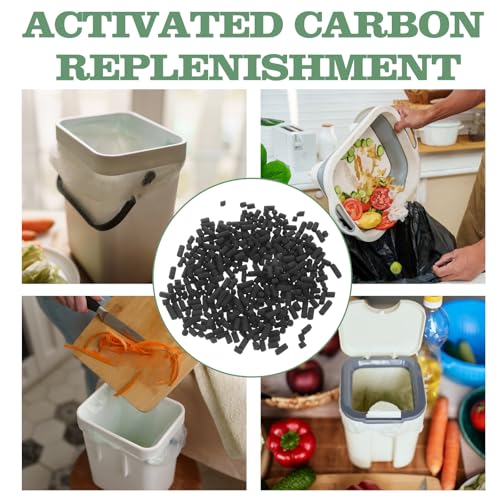Filtro de carbón activado minkissy contra el mal olor del compostador doméstico 4