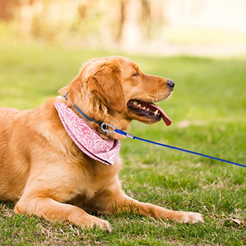 Image of Mihachi 50Ft Dog Tie Out Cable for Dog Up to 250lbs, Steel Wire Dog Leads for Yard, Dog Runner for Yard, Rust- Proof Training Tether for Medium to Large Dog Chains Outside