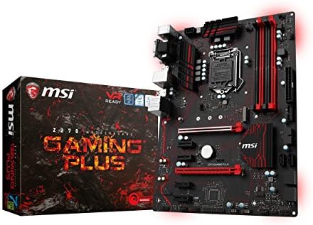 MSI Arsenal Gaming Intel Kaby Lake Z270M DDR4 HDMI USB 3 Crossfire ATX Motherboard (Z270 Gaming Plus) (Renewed)