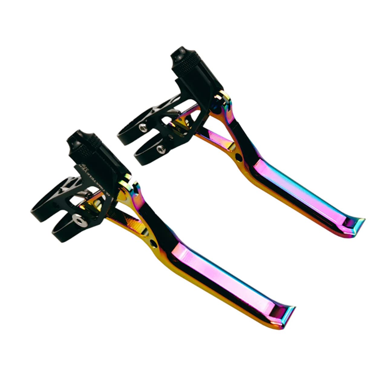 SUPVOX Leva Freno in Lega Di Alluminio Per Bici Da Corsa Mountain Bike Design Cavo Lavorazione Cnc Materiale Resistente All Usura Adatto Per Cavi Freno Da Montagna e Piccole Teste