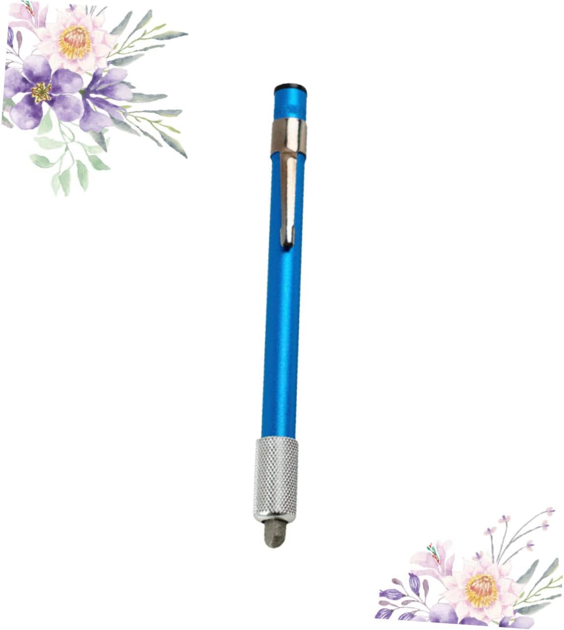 1PC Portable Pen Shaped Sharpening Tool Multi Purpose Grinding Pen for Outdoor Home Use for Fishing Hooks Kitchen Cutters Convenient Clip Included