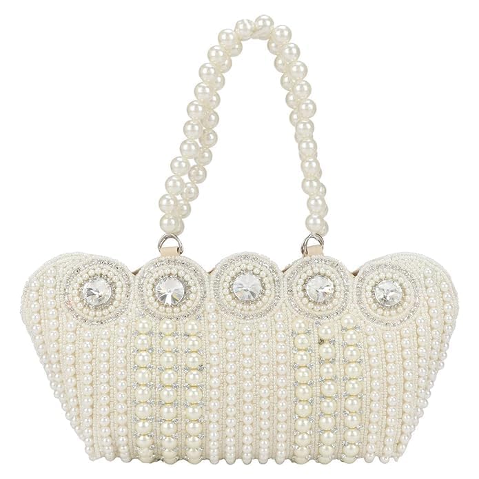 Image of LONGING TO BUY Hand Crafted Designer Box Clutch - Zari Embroidery For Women