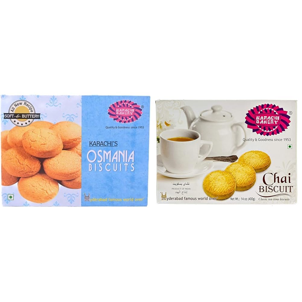 Osmania Biscuits, 400g Karachi Bakery Chai Biscuit, 400g