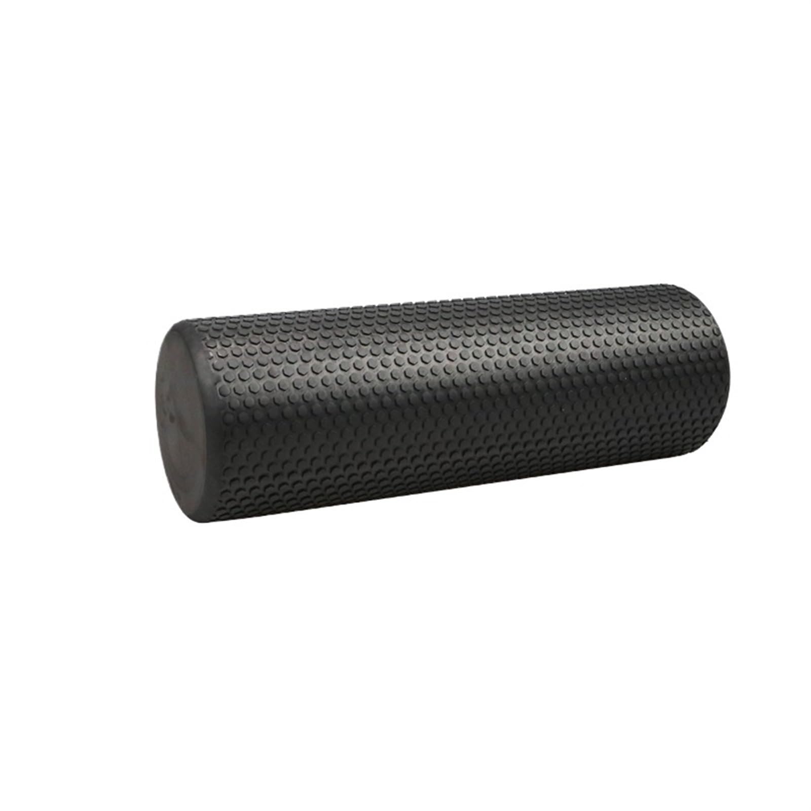 foam roller Rodillo de espuma for Yoga 18 pulgadas/45CM, herramienta automasaje columna rodillo muscular EVA alta densidad for equipo gimnasio, Fitness y para Espalda Piernas y Yoga(Black)