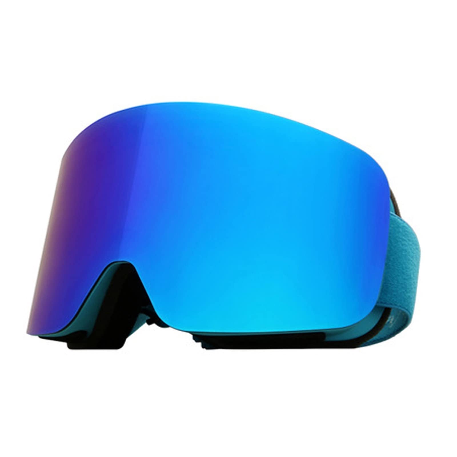 DieffematicHXJ Gogle narciarskie Ski Goggles Double Lens Anti-fog SKIing Eyewear Snow Glasses Skiing SnowBOARD Goggles (Color : Blu)
