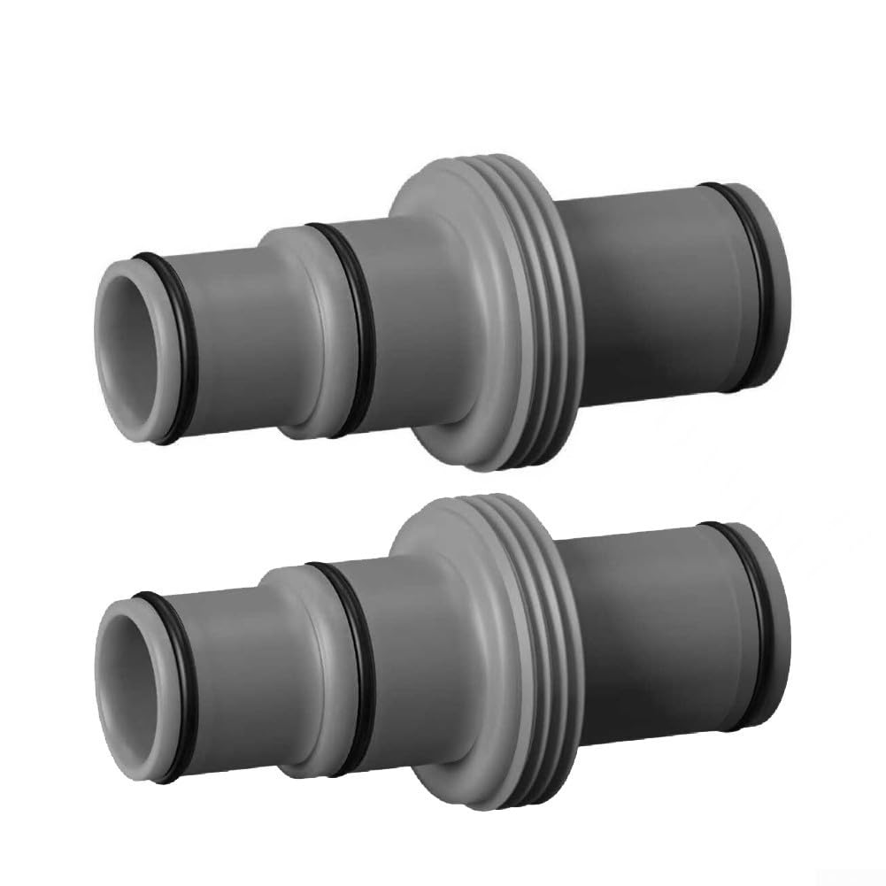 Linnkyfloa Pool Hose Connector 32mm 38mm Pp Sand for Coleman Splitter Filter Pumps Clamps Having 3-way Installation(1.5in to 1.25)