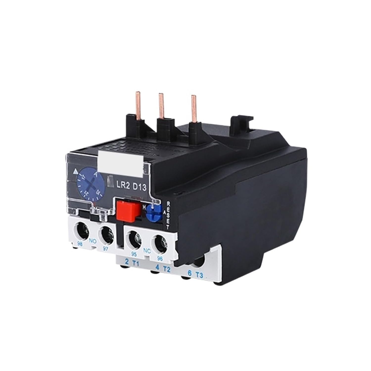 Thermal Overload Relay LR2-D13 D23 D33 JR28-25 36 Temperature Overload Thermal Protector 220v for AC Contactor CJX2 0910(Lr2-d13 4-6a)