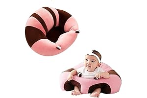SealSee Plush Animal Baby Seat: Soft Landing, Sweet Seats