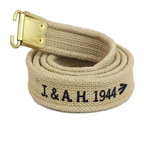 Epic Militaria British Army WW2 Lee Enfield Rifle Sling - Khaki Canvas Cover