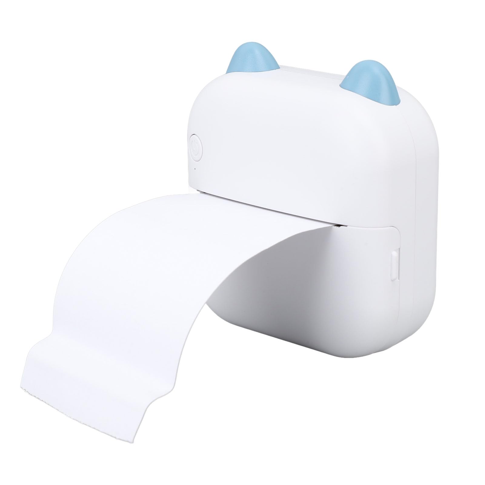 Generic Mini Stampante per Adesivi Wireless, Stampante per Adesivi per il Miglioramento dell'efficienza Termica Senza Inchiostro per la Ricerca (BLUE)