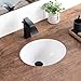 KDKSC Small Undermount Bathroom Sink 15.4
