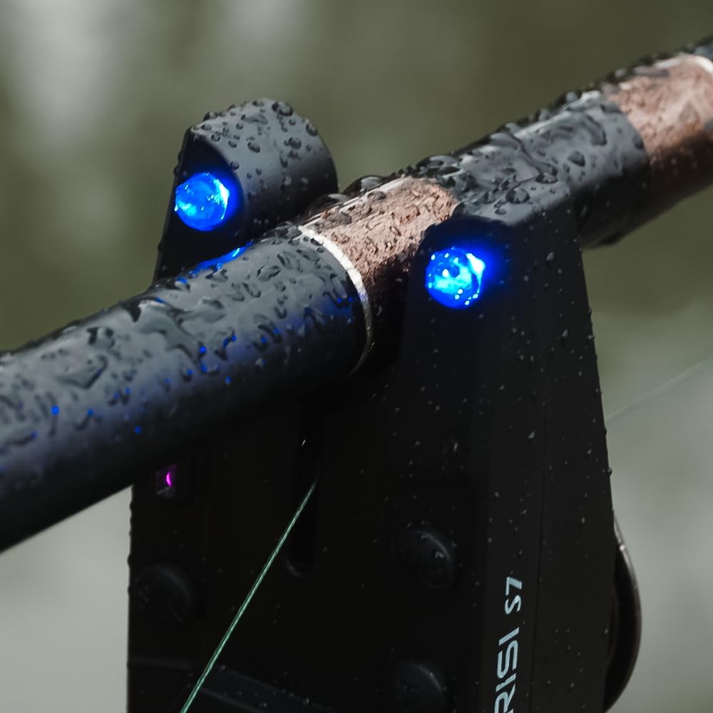 Hirisi Tackle Funk Karpfenangeln Alarmset wasserdichte Bissanzeigeanzeige Karpfen Angelausrüstung Angelzubehör