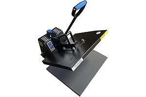 ePhotoInc Heat Press 16x20 Heat Press Bundle: Professional Sublimation Heat Press Machine