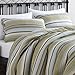 Stone Cottage - Queen Quilt Set, Reversible Cotton Bedding with Matching Shams, Lightweight Home Decor for All Seasons (Fresno Green, Queen)