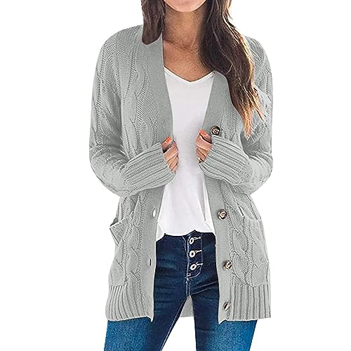 Ofertas Flash Premium Chaqueta Punto Calada Mujer Chaqueta Otono Mujer Talla Grande Sudaderas Mujer Cremallera Uniforme Enfermera Mujer Jersey Mujer Mayor Invierno Tunica Blanca Ofertas