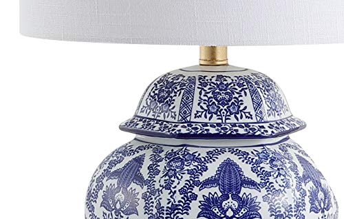 Jonathan Y JYL3051A Gretchen 25 Inch Ginger Jar Ceramic/Metal Led Table Lamp Classic Traditional Bedside Desk Nightstand Lamp thumb #5