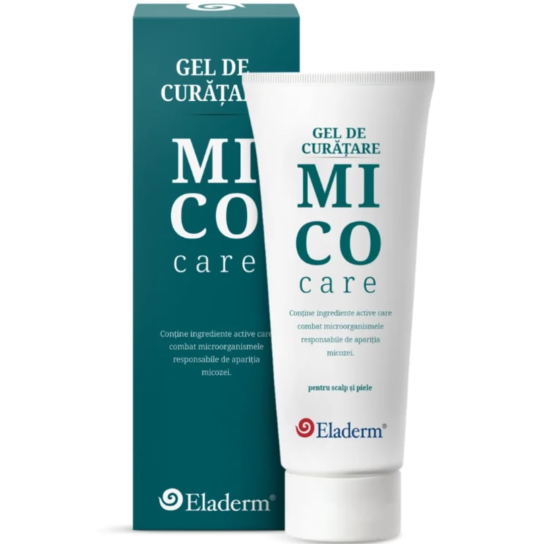 ANTIMICOTICO Gel MICO Care 200ml – Forfora, Dermatite Seborroica e Pitiriasi Versicolor - Corpo e Cuoio Capelluto – aiuta per Prurito, Rossore e Dsquamazione, allevia il Fastidio Cutaneo