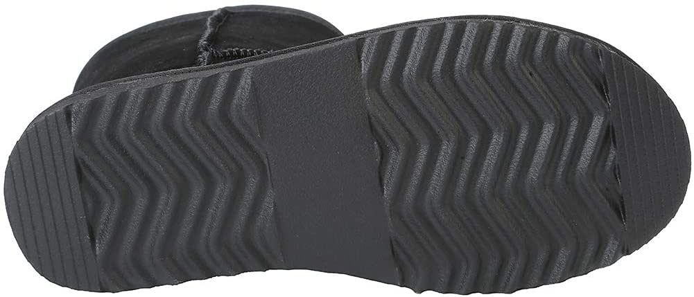 Stivali da neve impermeabili da donna in pelle per freddo antiscivolo suola in gomma stivali caldi per autunno e inverno
