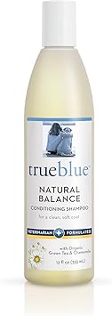 TrueBlue Natural Balance Conditioning Dog Shampoo with Green Tea & Chamomile - Cleansing Wash, Deodorizing, Moisturizing – To