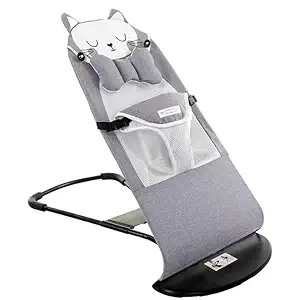 Calyrex Baby Bouncer Seat - Safe, Portable Bouncing Chair with Adjustable Positions - Infant Sleeper Bouncy Seat Perfect for Newborn Baby Bouncer Seat, Breathable Fabric Infant Bouncer