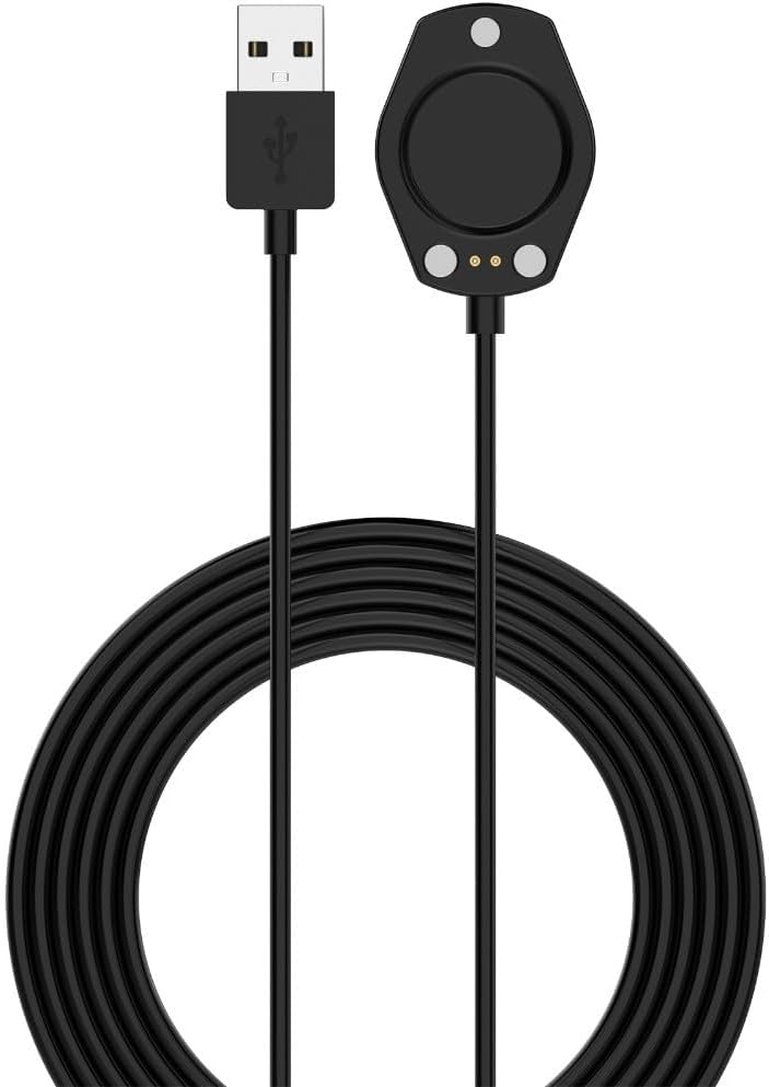 Magnetic Charging Cable for SUUNTO Race 2 Vertical 2, USB Watch Charger Cable for Sports Smartwatch, Fast Charge Adapter Replacement