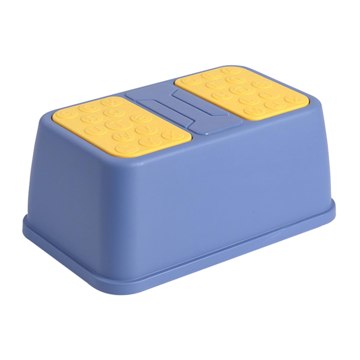 NOLITOY Kinder Tritthocker in Blau aus Stabilem Pp Kunststoff mit Rutschfester Oberfläche und Feiner Verarbeitung für Kinderzimmer und Zuhause