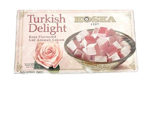 Turkish Delight Rose Saborizada 17.64 oz 1.10 libras 17.64 oz Lokum