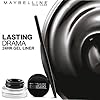 Maybelline-New-York-Makeup-Eyestudio-Lasting-Drama-Gel-Eye-Liner-Blackest-Black-Waterproof-0106-OuncePack-of-1 Maybelline New York Makeup Eyestudio Lasting Drama Gel Eye Liner, Blackest Black, Waterproof, 0.106 Ounce,Pack of 1