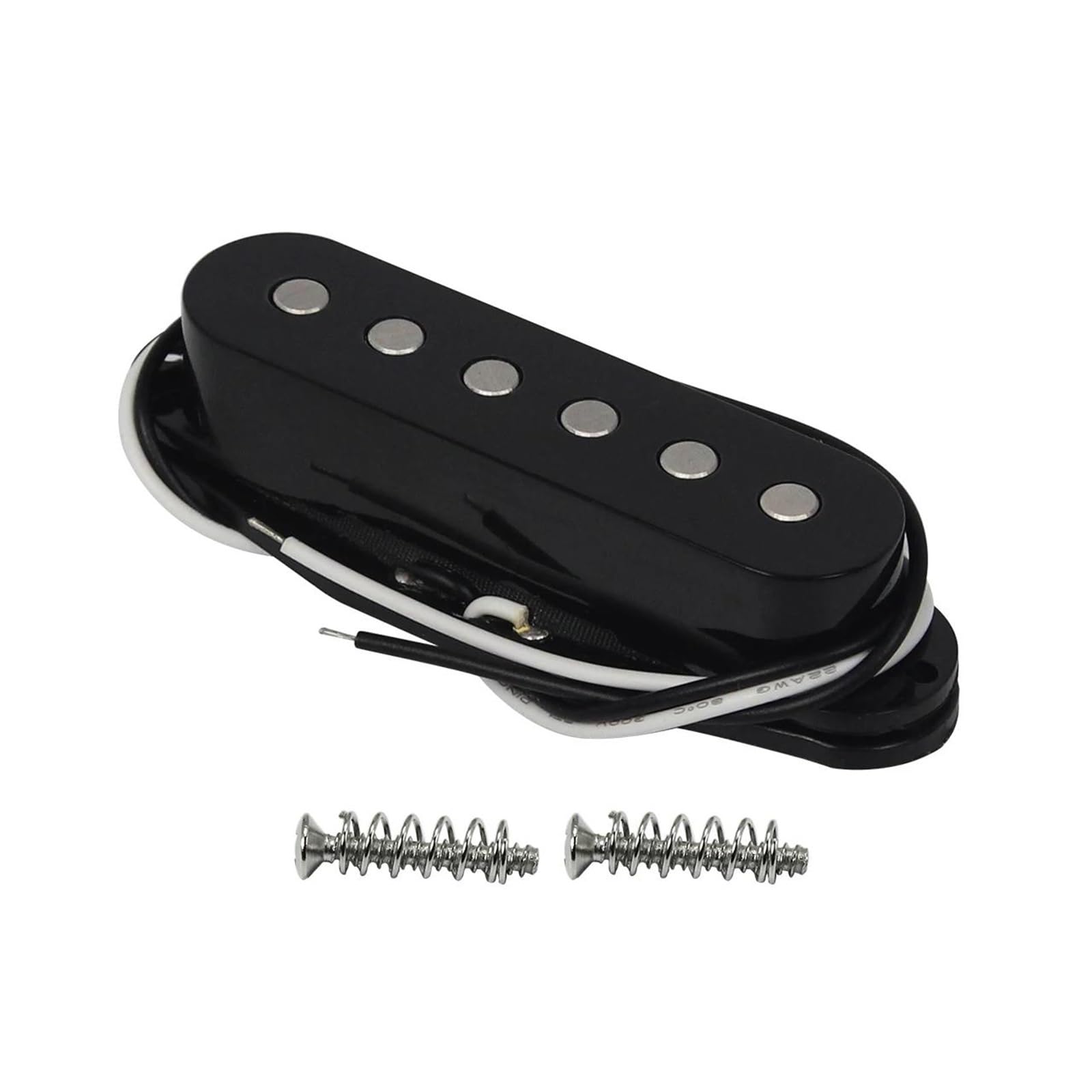 3 Platten Retro Alnico 5 Single Coil Tonabnehmer Bk 50/52 Mm Für E Gitarren