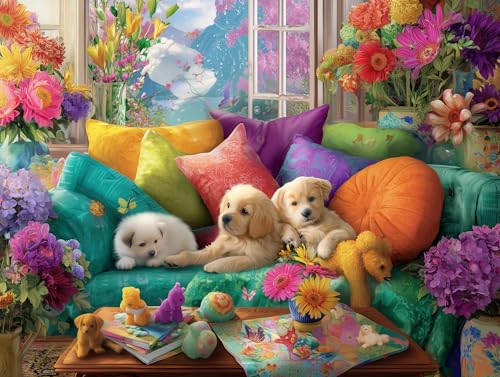 Puzzle de 500 Piezas Tema Animales 3+ Anos miniatura 1