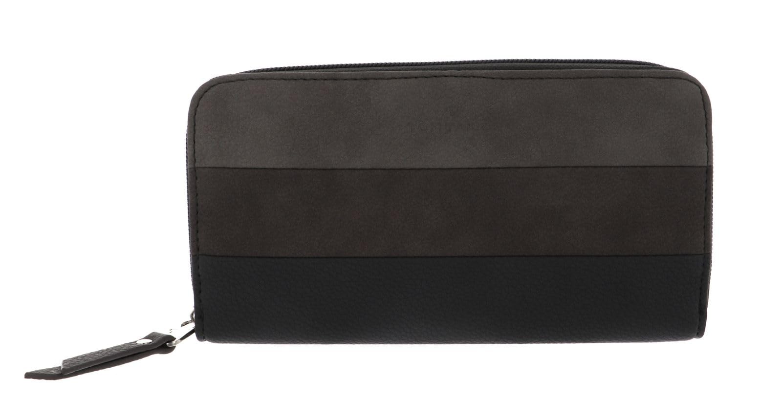 TOM TAILOR Women's Ellen Wallet, Mixed Grey, L