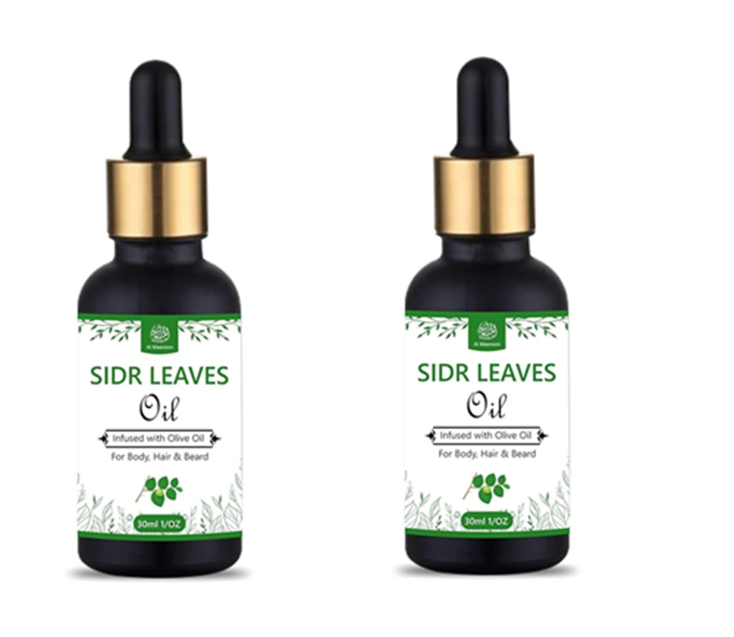 AL MASNOON Sidr Leaves Oil/Sidr Leaves Infused with Olive oil/For Body, Hair & Beard/For Ruqaiya/ 30ml(pack of 2) No Chemical Added-picture-12