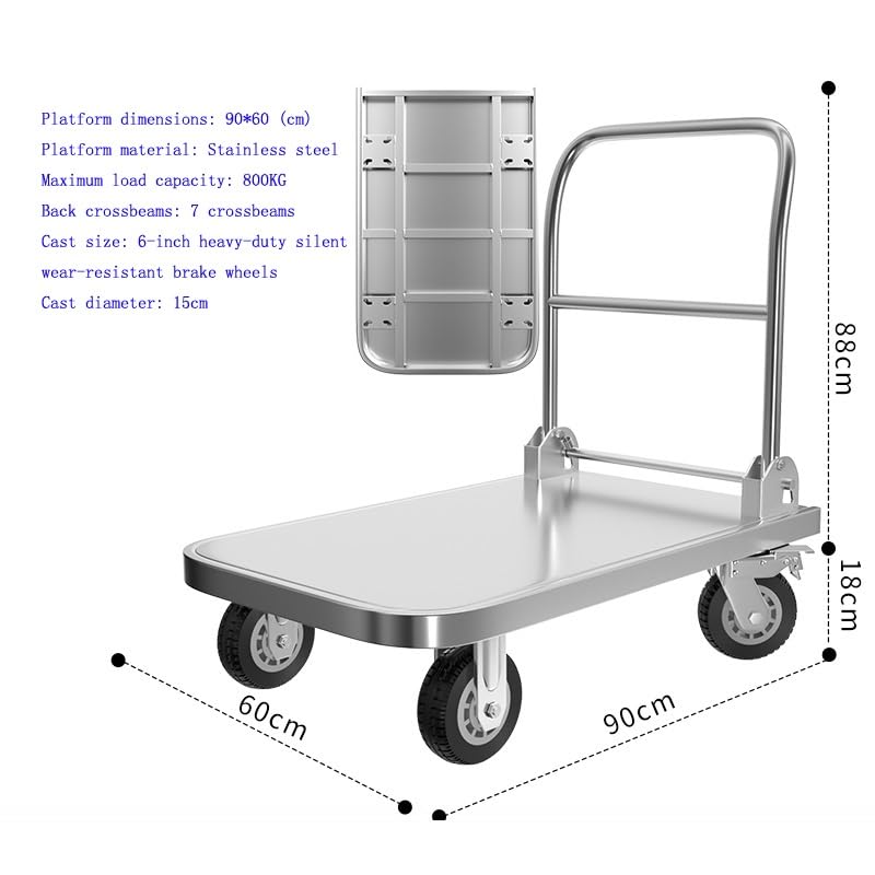 Carretilla multifuncional plegable para carga miniatura 2