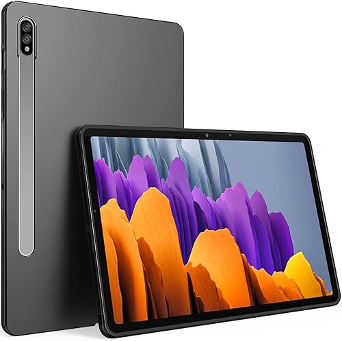 Puxicu Funda para Galaxy Tab S7 y S8 de 11 pulgadas 2020 y 2022, Funda Protectora De Silicona Suave De TPU Mate De Diseño Delgado Para Tableta