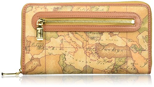 Alviero Martini 1a classe - W02860000010, Carteras Mujer, Beige (Multicolore), 1.5x12x19 cm (W x H L)