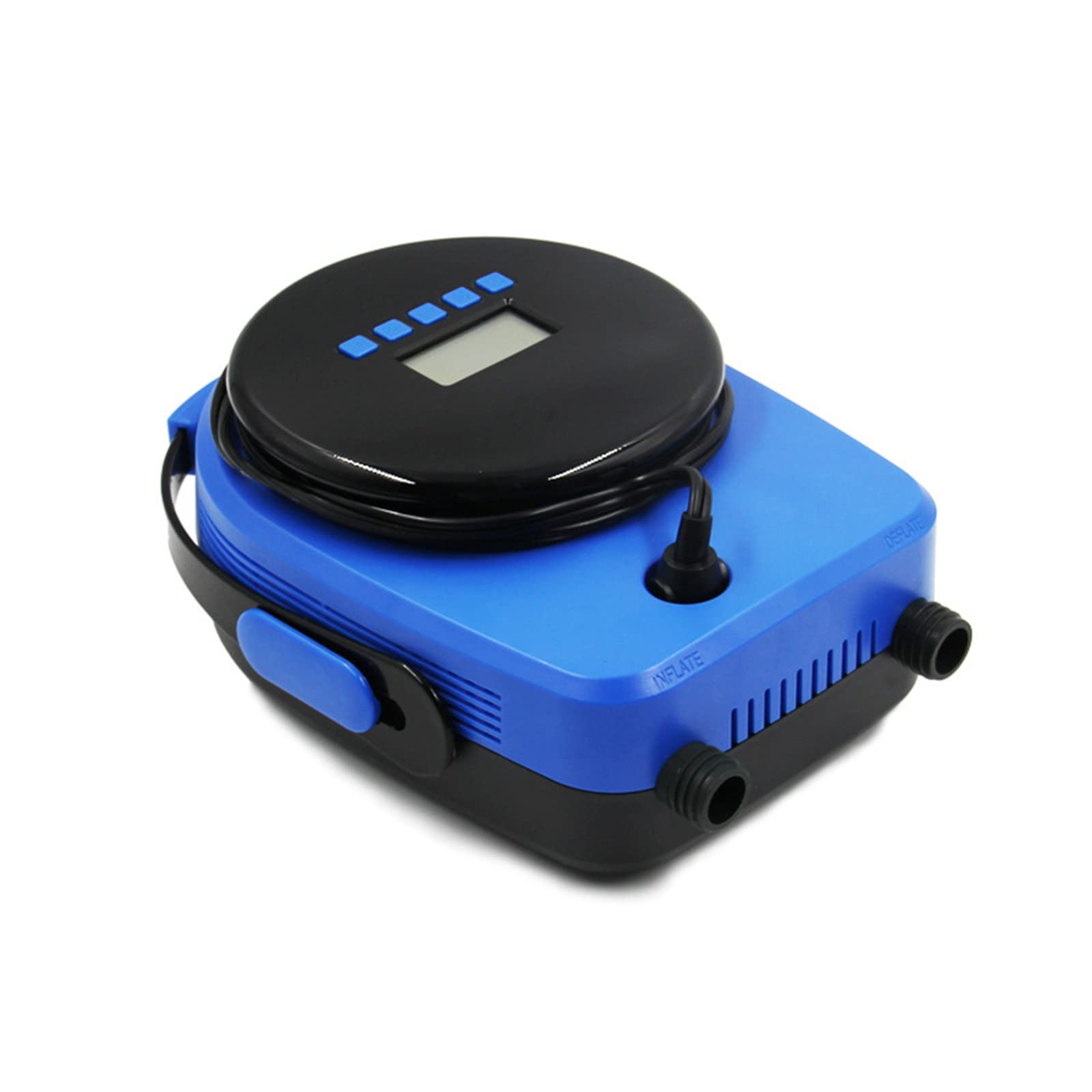 Sup de Alta presión - Bomba de Aire eléctrica con Sistema de enfriamiento Activo de 20 PSI Inflación Inteligente de Dos etapas y para Tabla de Paddle, Tienda Inflable, Barcos, Piscina