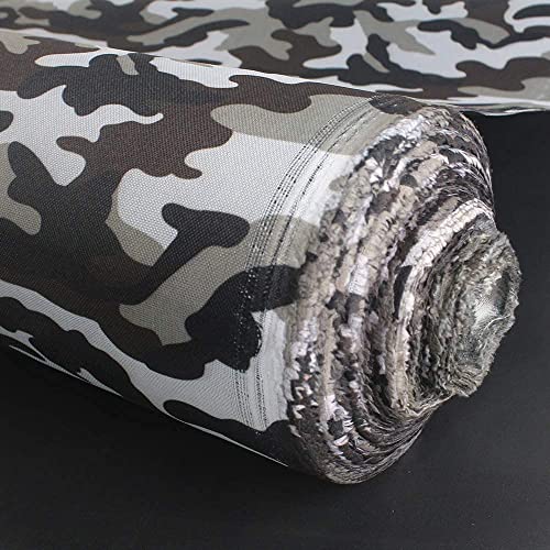 Waterproof Camouflage Canvas Fabric 600D Cordura Material 60