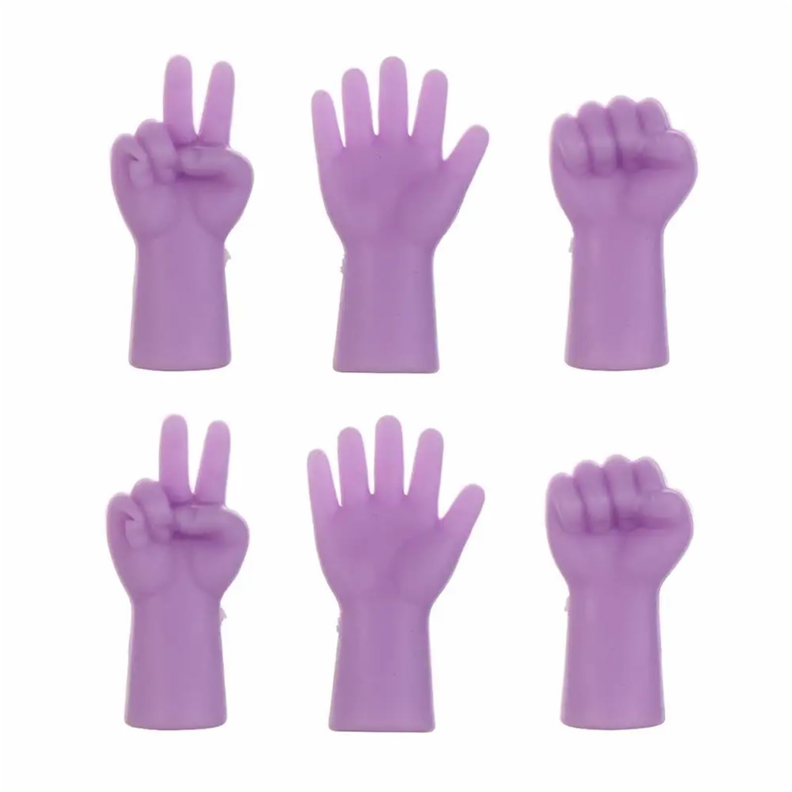 Knitting Needle Stoppers 60pcs Non-Slip Tail Buckle Gesture Weave Stopper Knitting Needles Stitch Protectors Needle Tip Sewing Tools(Purple)