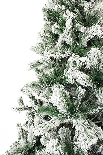 Perfect Holiday Christmas Tree, 5-Feet, Flocked Snow #TOP3