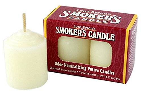 Velas olor Eliminator Lord Byron para quitar el mal olor de casa de forma eficaz, pack de 2