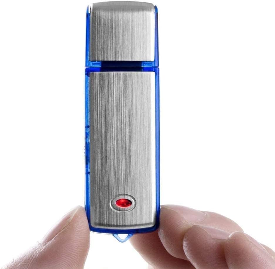 TECHNOVIEW 360 High Definition HD USB Voice Recorder, Clear Audio Recording Pen Drive 8 GB Memory inbuilt for Home,Office,Meetings (USB 8 GB Voice Recorder)