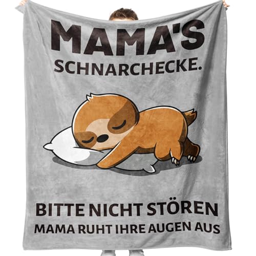 KAAYEE Mama Geschenk Weihnachten, Kuscheldecke Geschenke für Mama zum...