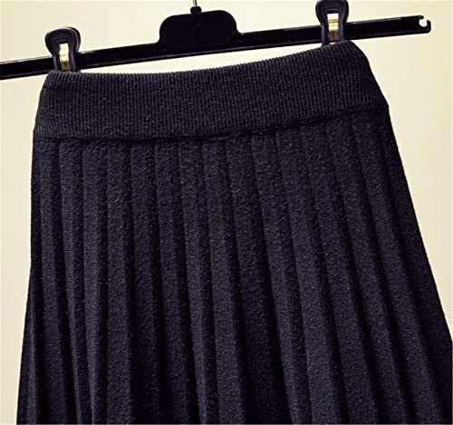 SANGTREE Women's Pleated Knit Maxi Skirt2