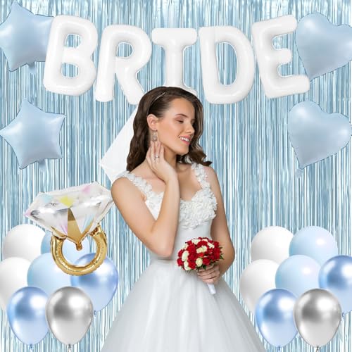 Ballons de douche Bride to Be et déco EVJF cœur - 6