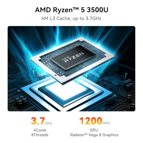 Image of Beelink SER3 Mini PC AMD Ryzen 5 3500U, 16GB DDR4 256GB NVMe SSD