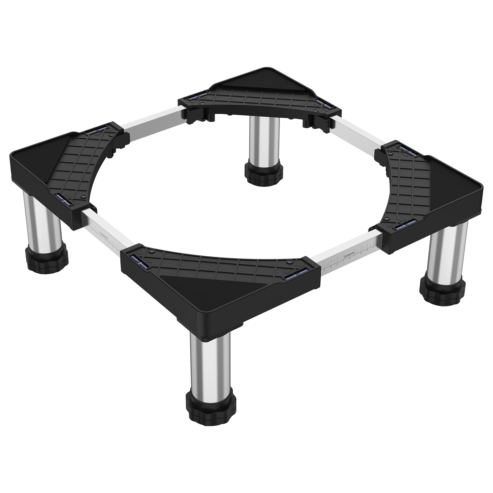 Amazon.co.jp: Grpoche 洗濯機嵩上げ台 洗濯機 台 冷蔵庫 置き台 4足