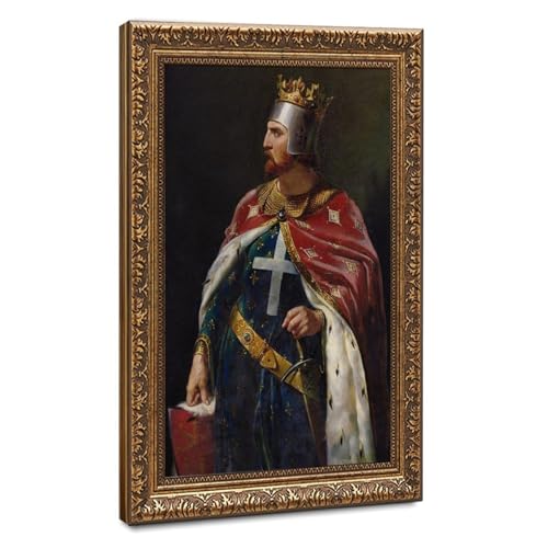 Impression sur toile Richard Cœur de Lion décoration murale bureau 50,8x76,2
