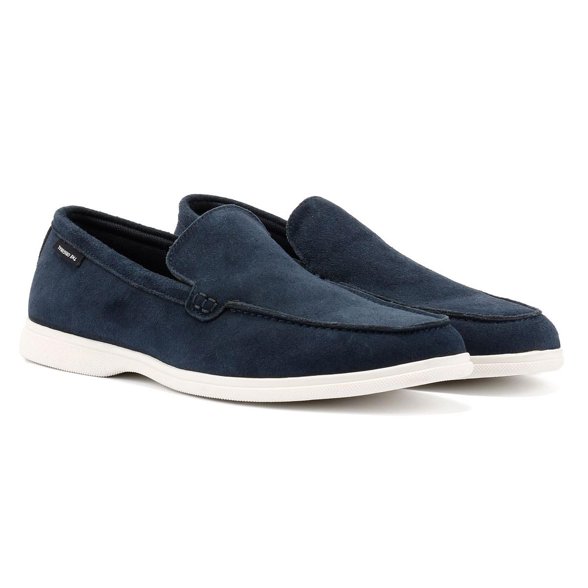 Ben Sherman Amarillo Suede męskie granatowe mokasyny